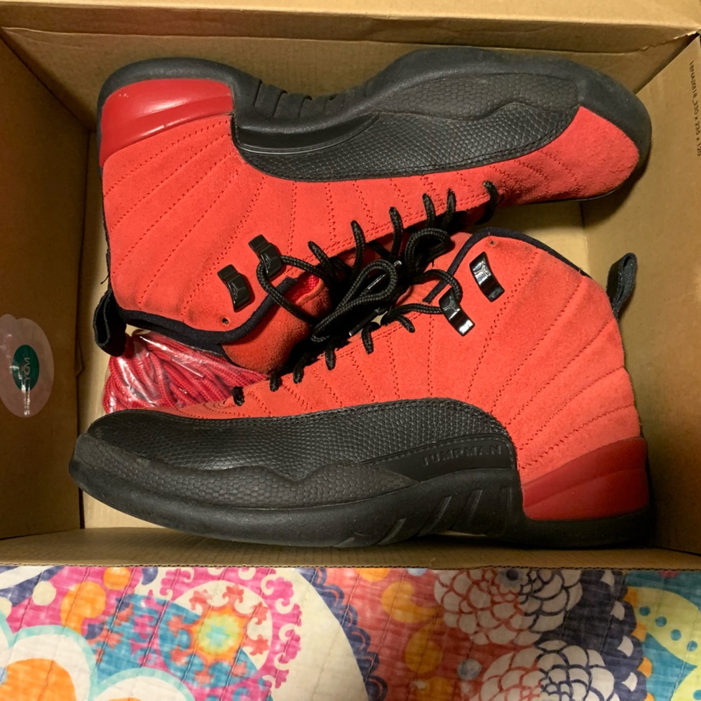 COPY - Nike Air Jordan 12 " Reverse Flu Game "